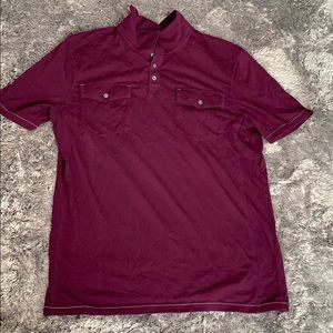 Men's purple Pollo shirt